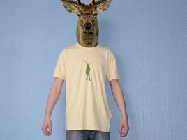 Pure Gear Tee-shirt Cerf'Your'Style Cream