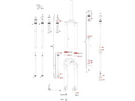 Rock Shox 200h/1 year service kit for Revelation RC (2018 and +)