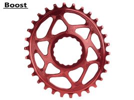 Absolute Black Oval Narrow Wide Direct Mount Race Face Chainring Boost Red 2023