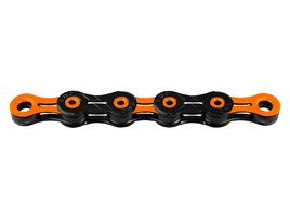KMC DLC 11 Speed Chain 118 links - Black / Orange 2024