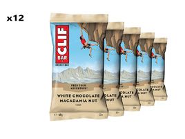 Clif Bar Box of 12 Energy Bar White Chocolate Macadamia