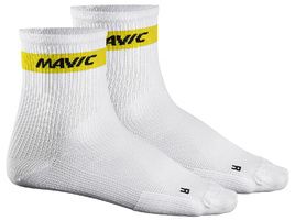Mavic Cosmic Mid Socks White 2018