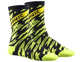 Mavic Deemax Pro High Sock Neon Yellow 2018