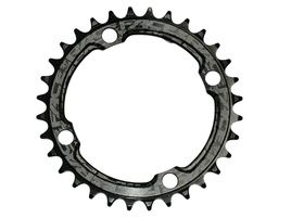 Race Face Narrow Wide 104 mm Single Chainring Black 2024