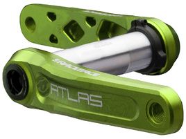 Race Face Atlas Cinch Crank Arms Green (No BB) 2024