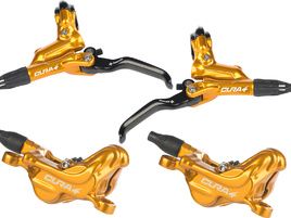 Formula Cura 4 disc brake set gold no rotor and adapter 2024