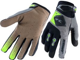 Kenny Track Gloves Grey Lime 2020