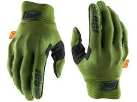 100% Cognito D3O Gloves Army Green