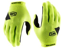 100% Ridecamp Gloves Fluo Yellow
