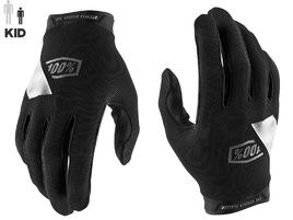 100% Ridecamp Gloves Youth Black 2021