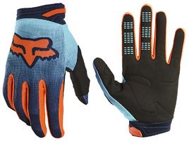 Fox 180 Gloves Oktiv Bleu Orange 2020