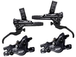 Shimano XT M8100 disc brake set black without rotor and adapter 2023