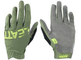 Leatt MTB 1.0 GripR Cactus Green Gloves 2021