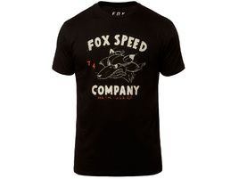 Fox Tee Shirt Bomber Premium Black 2019