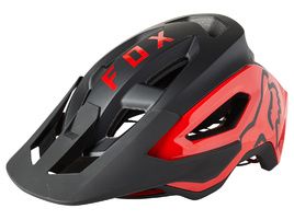 Fox Speedframe Pro Helmet Black and Red