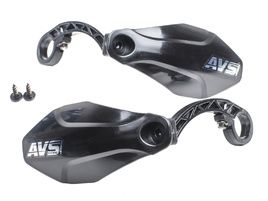 AVS Hand Guard with plastic support - Black