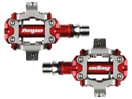 Hope Union RC Race Pedals Red 2024