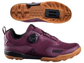 Leatt 6.0 Clip Shoes Malbec 2022