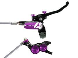 Hope Tech 4 V4 Rear disc Brake Black / Purple 2024
