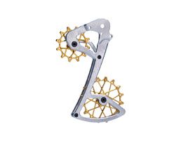 Garbaruk Rear derailleur Cage and Pulley for Sram 11/12 S - Silver / Gold 2023