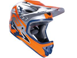 Kenny Downhill Graphic Orange Helmet 2023