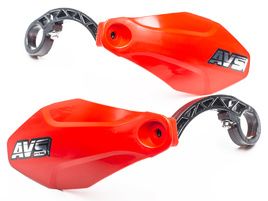 AVS Hand Guard with plastic support - Red