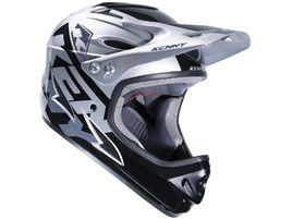 Kenny Downhill Graphic Helmet Silver 2023