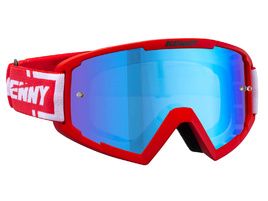 Kenny Track + Goggle Red - Blue Lense 2024