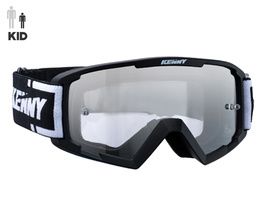 Kenny Track Kid Goggle Black - Clear Lense 2024