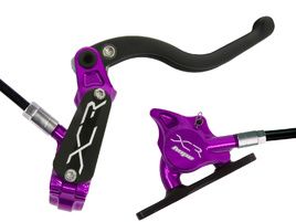 Hope XCR PRO X2 Flatmount Rear disc brake Purple 2024