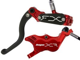 Hope XCR PRO E4 Front disc brake Red 2024