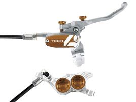 Hope Tech 4 V4 Rear disc Brake Silver / Bronze 2024