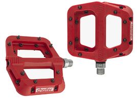 Race Face Chester Pedals - Red 2024