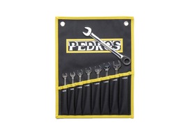 Pedros Ratcheting Combo Wrench Set
