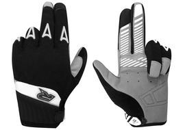 Racer Rock Gloves Black and White