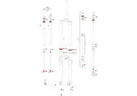 Rock Shox 200h/1 year service kit for Pike RCT / Pike RTC3 B1 (2018 and +)