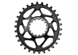 Absolute Black Oval Narrow Wide Direct Mount E13 Chainring Black 2022