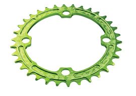 Race Face Narrow Wide 104 mm Single Chainring Green