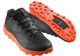 Mavic XA Shoes Black/Orange - Size 46