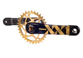 Sram XX1 Eagle DUB Boost Crankset with Absolute Black Oval Chainring