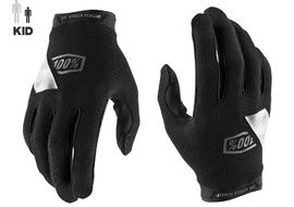 100% Ridecamp Gloves Youth Black
