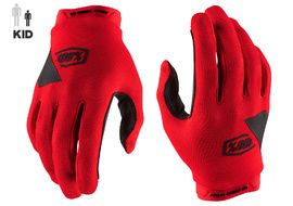100% Ridecamp Gloves Youth Red