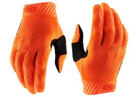 100% Ridefit Gloves Orange/Black