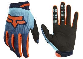 Fox 180 Gloves Oktiv Bleu Orange 2020