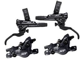 Shimano XT M8100 disc brake set black without rotor and adapter 2022