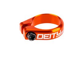 Deity Circuit Bolt Seat Clamp - Orange