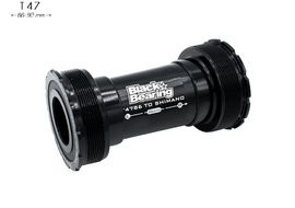 Black Bearing B5 T47 86/92 Bottom Bracket for 24 mm and GXP (22/24 mm) spindle