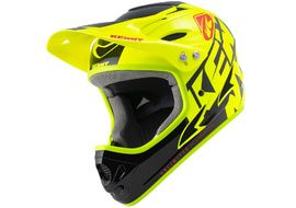 Kenny Downhill Graphic Neon Yellow Helmet 2022