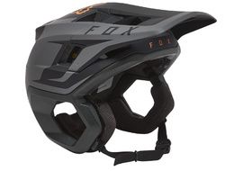 Fox Dropframe Pro Sideswipe Helmet Black / Gold 2021