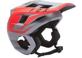Fox Dropframe Pro Sideswipe Helmet Light Grey 2021
